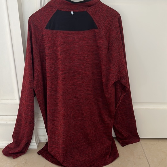 Men’s new w tags Reebok 3/4 zip long sleeve shirt. Size 3x. - Picture 3 of 8